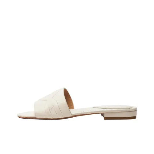 LAUREN RALPH LAUREN Повседневные тапочки Женские Белые