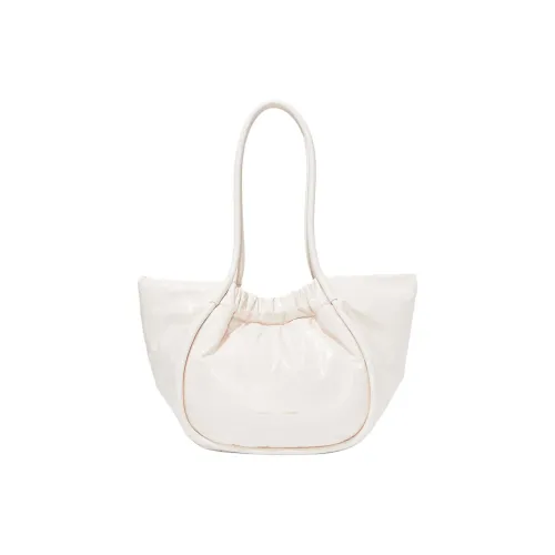 PROENZA SCHOULER Lambskin Tote Bag Shopping Bag Large Women's Ivory