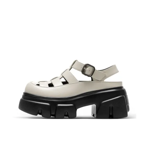 C°BANNER Сандалии в римском стиле, бежевые, женские