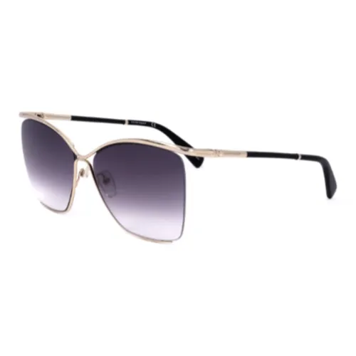 LONGCHAMP Butterfly Солнцезащитные очки Женские Фиолетовые