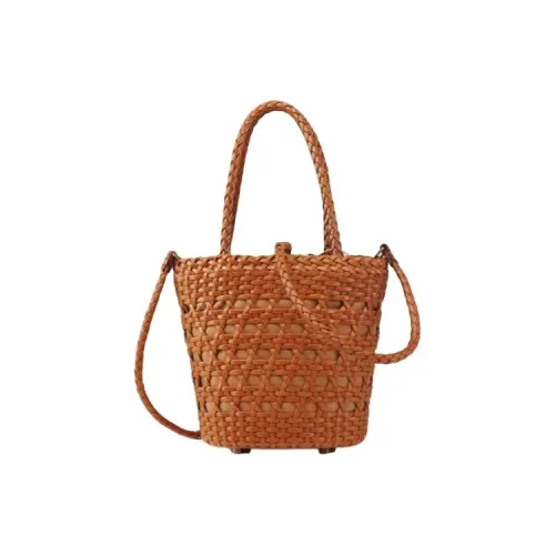 DEERE JACK Коровья кожа Через плечо Одно плечо Сумка Средний Женский Желтый Коричневый