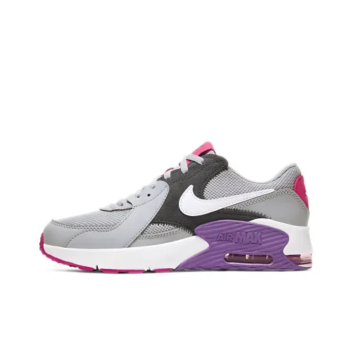 Nike Air Max Excee Low Беговые кроссовки GS Серый Фиолетовый