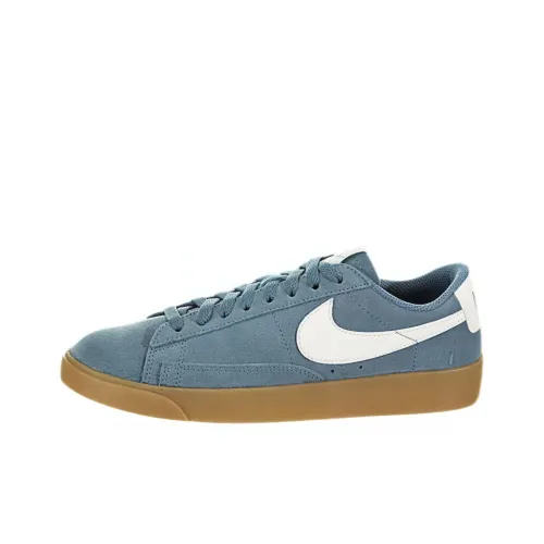 Nike Blazer SD Slip-on Устойчивые к истиранию Низкий Топ Скейтборд Кроссовки Женские Синие