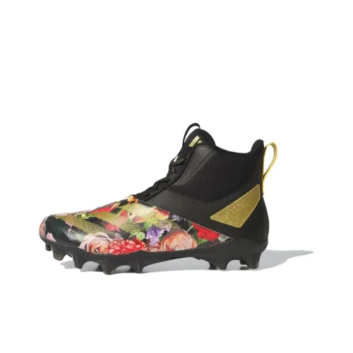 Adidas Adizero Chaos Шок Absorbers Противоскользящие Устойчивые к истиранию Футбольные бутсы Мужские Черный Золото