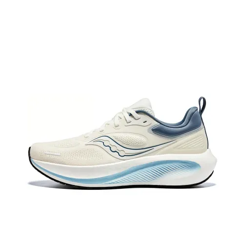 Saucony Surge 3 Покрытие Rebound Легкий Низкий Топ Повседневные Беговые кроссовки Мужские Белый Синий