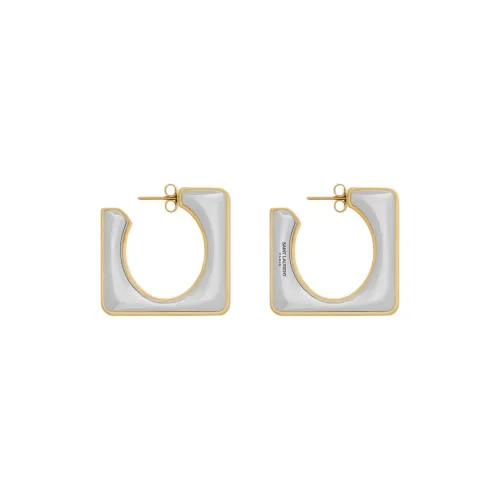 SAINT LAURENT Женские серьги из бронзы
