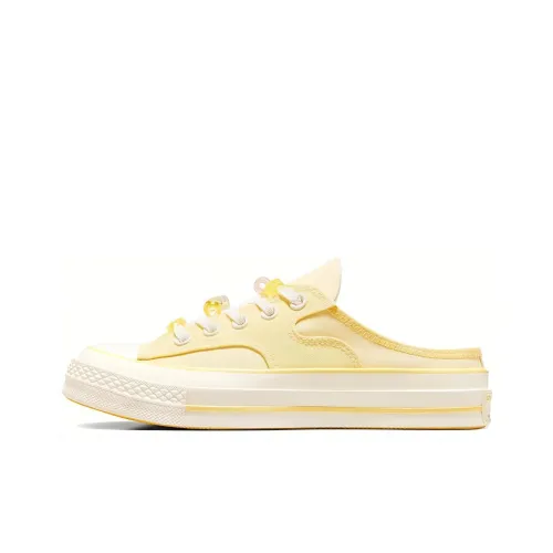 Converse Chuck Taylor Скейтборд Кроссовки Низкие Желтые Женские