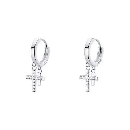 MIDNIGHT MOMENT Сплав с цирконом, серьги, унисекс