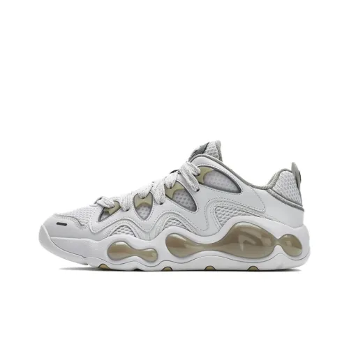 FILA FUSION VERTICAL Винтажные баскетбольные кроссовки Low Топ Rain Mist Gray/Faded Brown Мужские