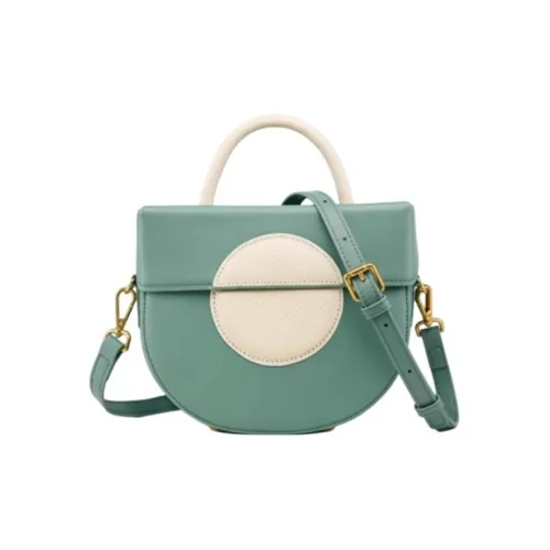 DEERE JACK Коровья кожа Сумка через плечо средний размер женская цвет селадоновый зеленый