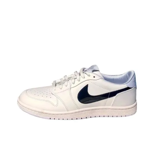 Jordan Air Jordan 1 Low '85 Wings Slip-resistant Low Top Vintage Basketball Shoes Men's White Black