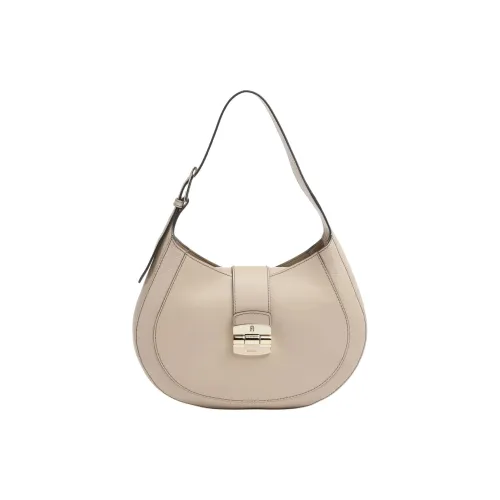 Furla Club 2 GRAIN LEATHER Хобо Сумка Сумка Сумка через плечо Женская Светлый Умбра