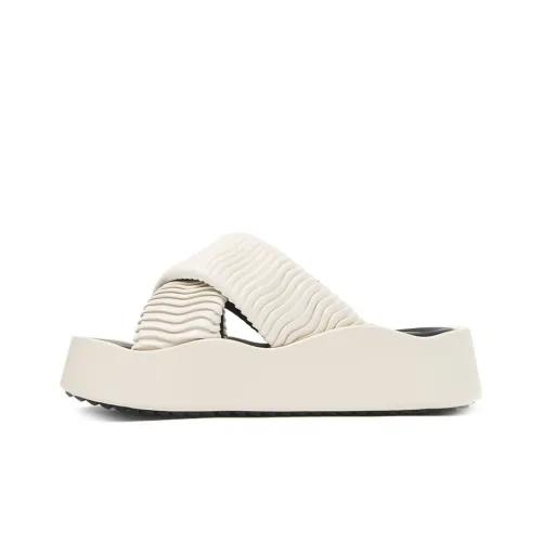 CAMEIDO Слипоны Женские Бежевые