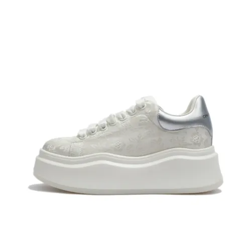 CENTRAL KITTY Легкий визуально увеличивает рост MID Топ Повседневная обувь Женская