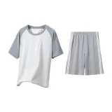 Светлый меланжевый к темно-вересковый