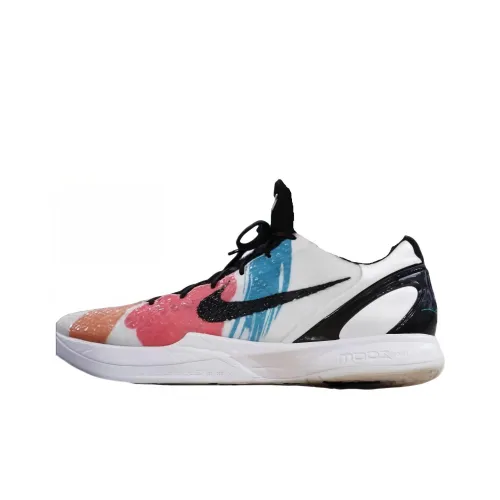 Nike Zoom Kobe 6 Protro PE 'DeRozan' Износостойкий Дышащий Низкий Топ Баскетбольные Кроссовки Мужские Белый Черный