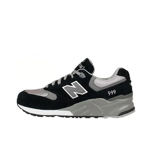 New Balance NB 999 Low Топ Беговые кроссовки Унисекс Черный Серый