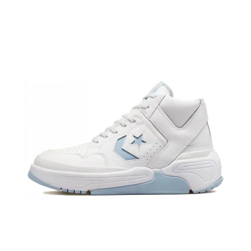 Конверс Weapon Collection CX MID Топ Винтажные Баскетбольные Кроссовки Унисекс Белый Синий