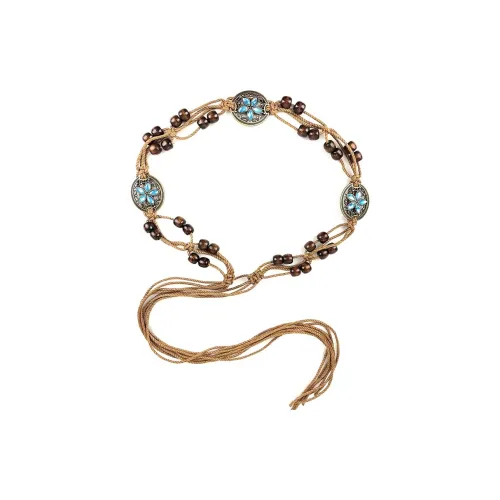 RX UVCUT Ткани вязаные Этнический стиль Bohemian Ремень Унисекс