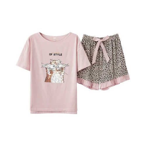 The Story Of The Flower Season Пижамный комплект Женские Лотос Цвет