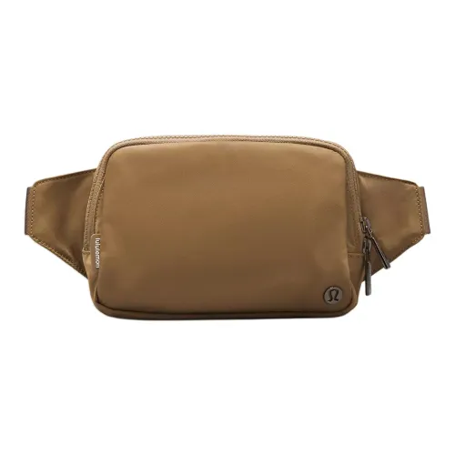 lululemon Переработанный полиэстер Сумка через плечо Бананка Большая Унисекс Темно-Кофейный