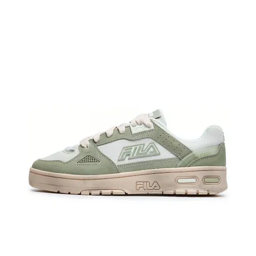 FILA FUSION Teratach Low Топ Винтажные баскетбольные кроссовки Мужской Water Lily Green