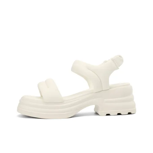 JOSINY Пляжные сандалии Женские Экрю Светло-розовый