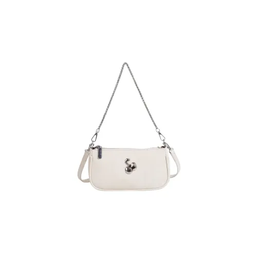 Minglu ПУ (полиуретан) Сумка через плечо Стандартная Унисекс Белый Черный Розовый