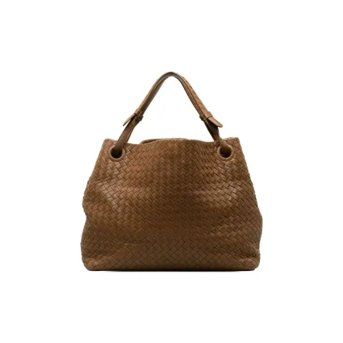 Bottega Veneta Телячья кожа Сумка Средняя Унисекс Умбра