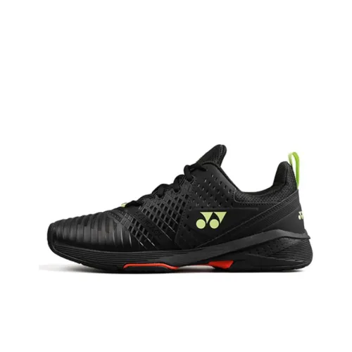 YONEX Power Cushion Sonicage 3 Теннисные кроссовки Низкий топ Черный Унисекс