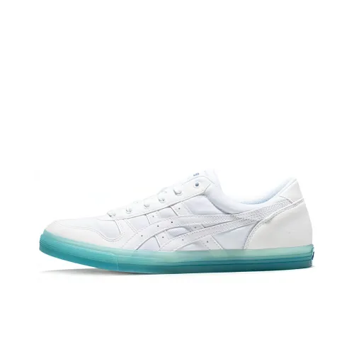 Asics Aaron Low Топ Кроссовки для скейтбординга Унисекс Белый Синий