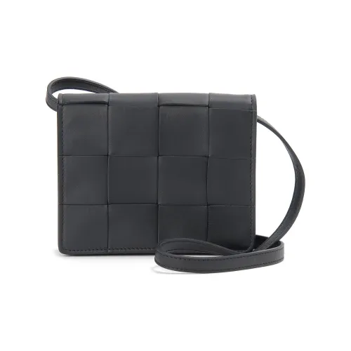 Bottega Veneta Кожа Сумка через плечо Мини Унисекс Черный