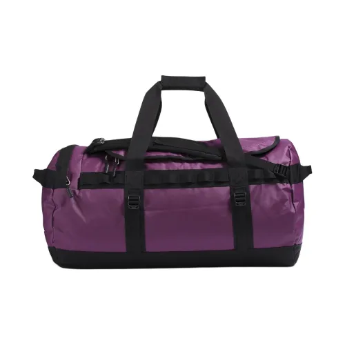 The North Face 80L Туристические сумки Переработанный Баллистический нейлон Фиолетовый цвет черной смородины Черный Унисекс