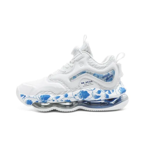 N·HOT Высота Увеличивающий Дышащий Устойчивый к Слабынию MID Топ EVA Воздушная Подушка Низ Повседневные Беговые Кроссовки Унисекс