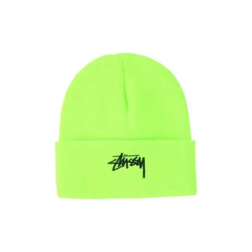 Stussy Acrylic Beanies Men's Green Stussy Акриловые Шапки-бини Мужские Зеленые