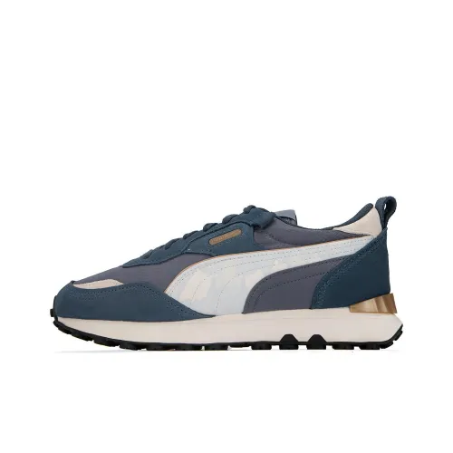 PUMA Rider FV CNY Papermaking FS Низкий Топ Casual Унисекс Синий