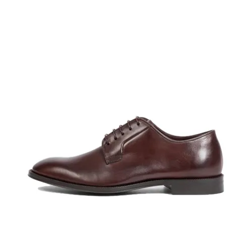 Paul Smith Туфли Низкие Красный Коричневый Мужской