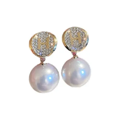 FEO Искусственная жемчужина Серьги Женские