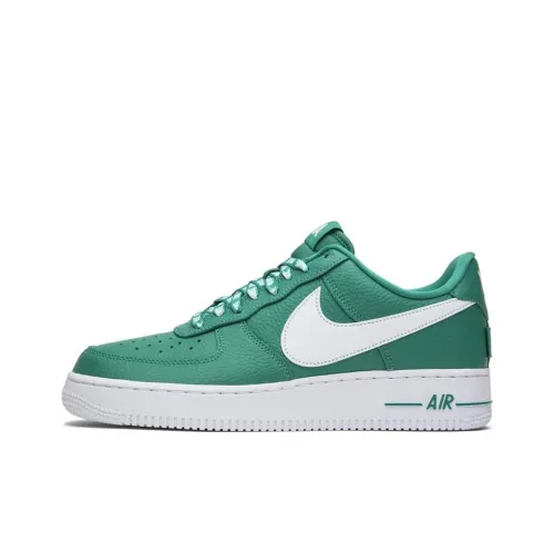 Nike Air Force 1 NBA Neptune Low Топ Скейтборд Кроссовки Мужские Зеленые Белые