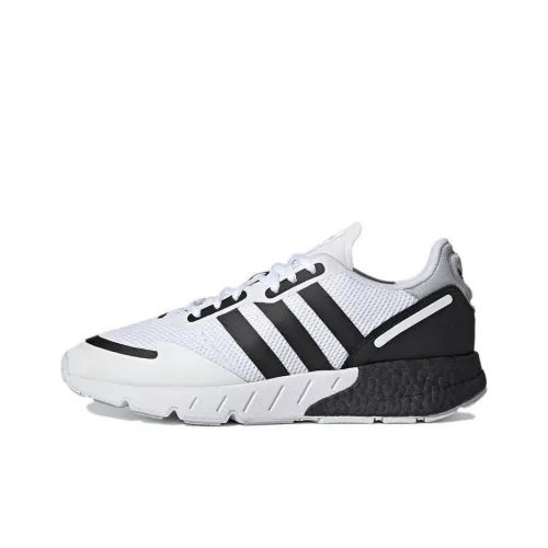 Adidas Originals ZX 1K Амортизация и Дышащий Низкий Топ Casual Унисекс Белый Черный