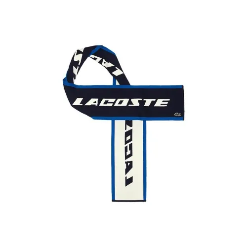 Шарфы из трикотажа Lacoste Unisex Blue