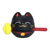 Богатство +1 Маленькая деревянная рыбка (черная)