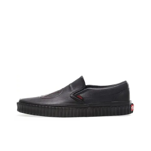 MARVEL x VANS Slip-on Low Top Skateboard Shoes Unisex Black MARVEL x VANS Слип-он Низкий Топ Скейтборд Кроссовки Унисекс Черный