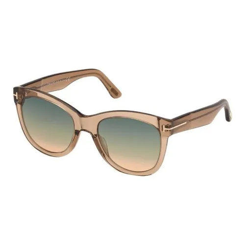 TF Butterfly Солнцезащитные очки Женские Коричневый