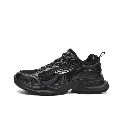 HLA Sportsday'x SUWUKOU Collection Модный Пэчворк Дышащая Сетка Увеличение Высоты Повседневный Мужской