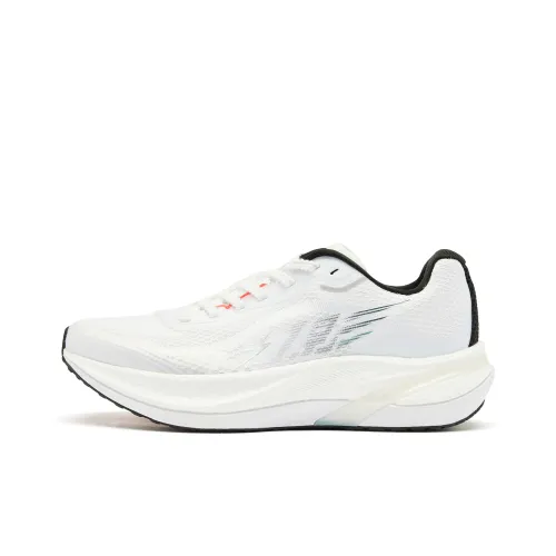 QIAODAN Беговые кроссовки Low Top Jordan - Белый Signal Красный Мужской