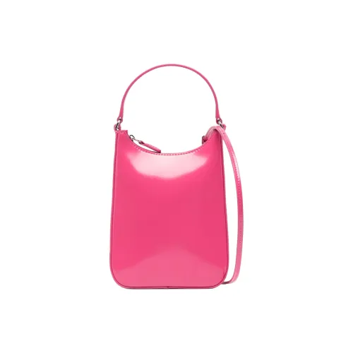 Staud Кожа Сумка через плечо Сумка Мини Женская Фламинго Розовая