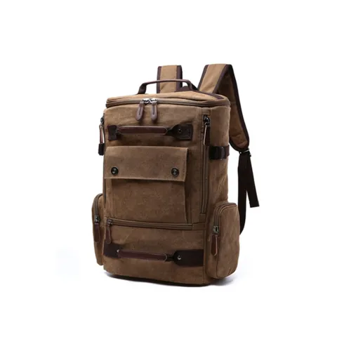 CMLZIUA Холст Рюкзак Стандартный Унисекс Кофейный Синий Черный Хаки Серый Зеленый Камуфляж Желтый Камуфляж Армейский Зеленый