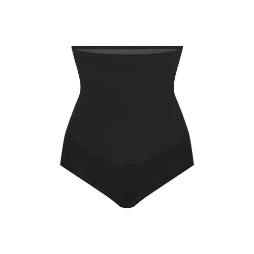 SKIMS Повседневный Sculpt Высокая Талию Трусики-бикини Нижнее белье Женские Onyx Оникс