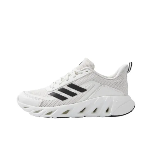 Adidas ALL DAY BOOM Амортизаторы Shock Slip-resistant Abrasion-resistant Низкий топ Повседневные беговые кроссовки Унисекс Белый Черный